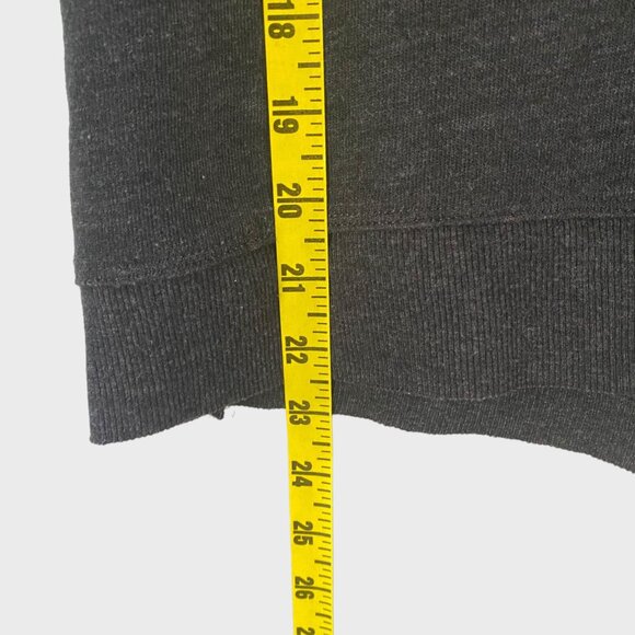 Disney Nightmare Before Christmas Scoop-Neck Sweatshirt Women's Medium Dark Gray - Picture 12 of 12